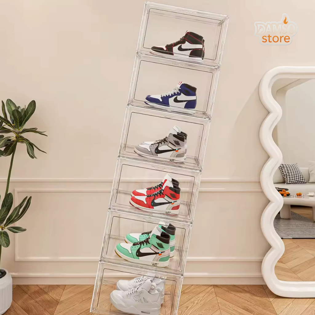 🧼 Boîte à Chaussures Premium – L’Organisation qui Sublime vos Sneakers