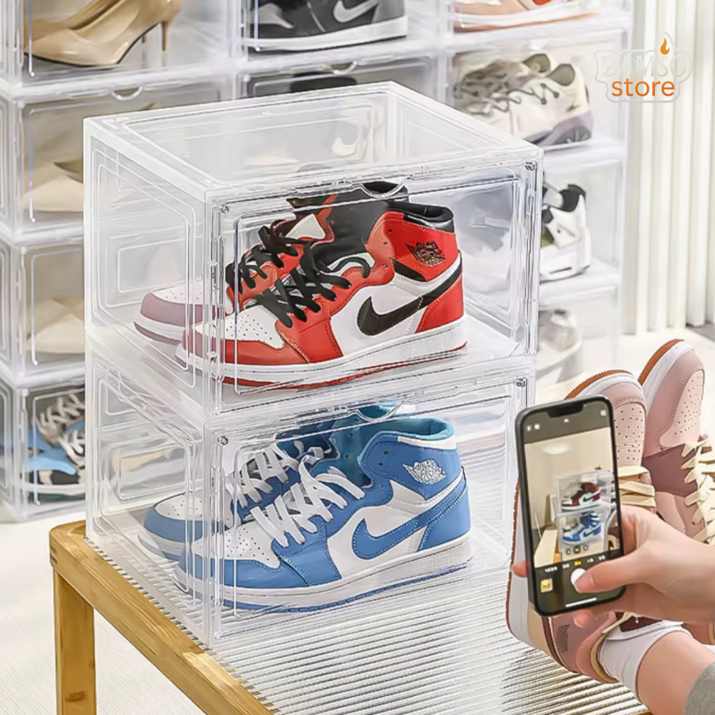 🧼 Boîte à Chaussures Premium – L’Organisation qui Sublime vos Sneakers