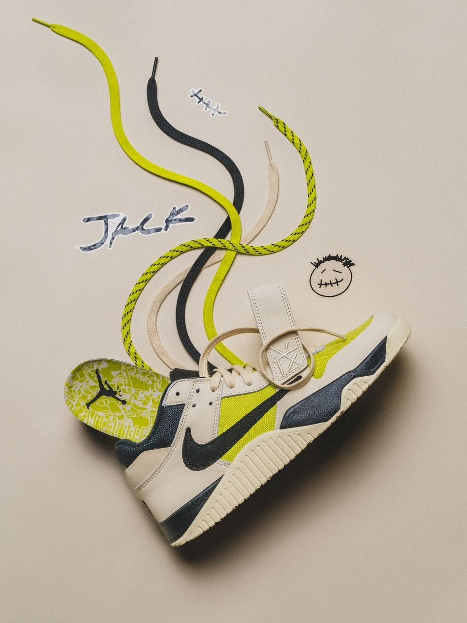 Air Jordan Jumpman jack Travis Scott Bright Cactus 🌵
