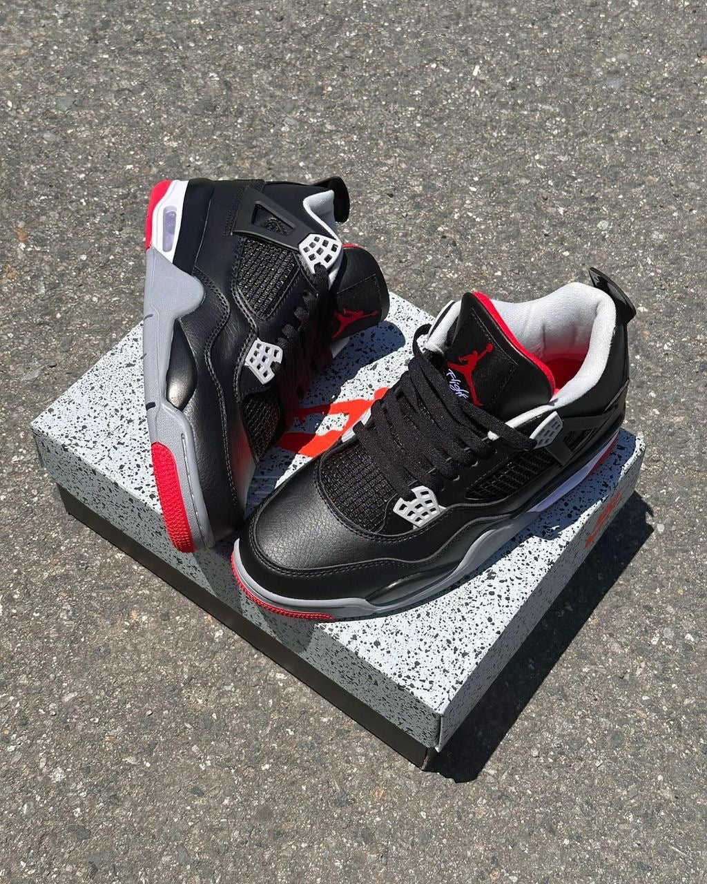 Air jordan 4 bred Reimagined