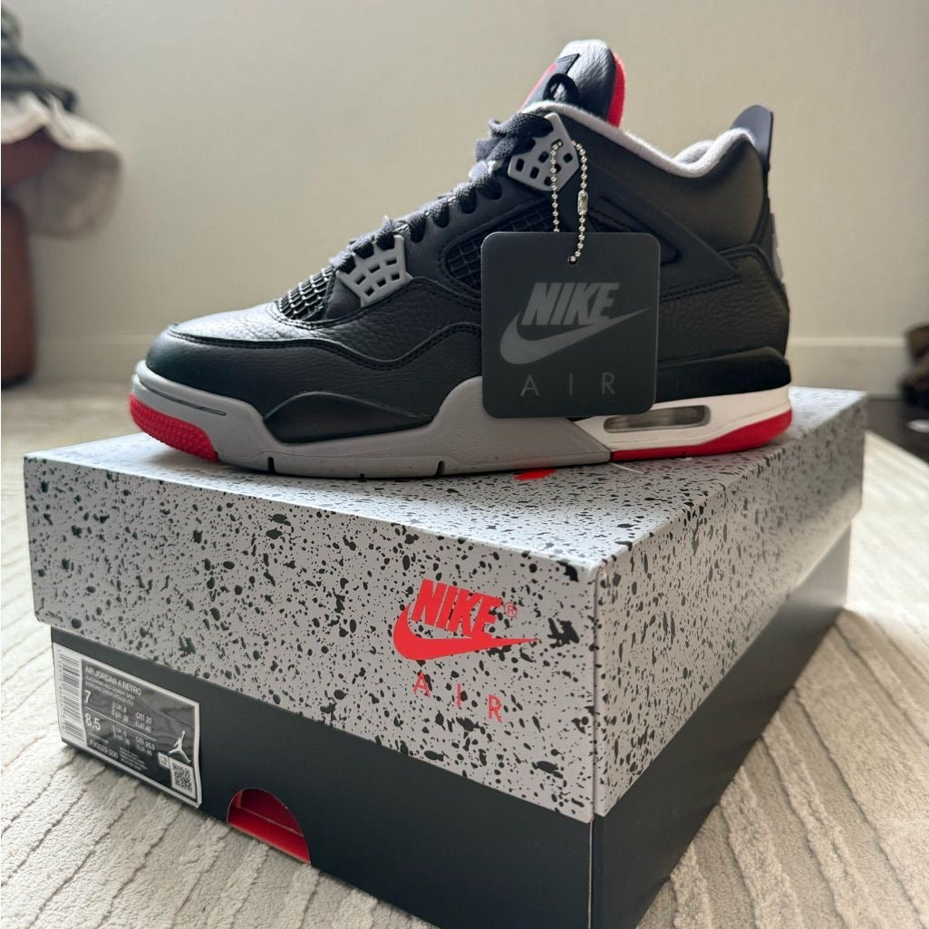 Air jordan 4 bred Reimagined