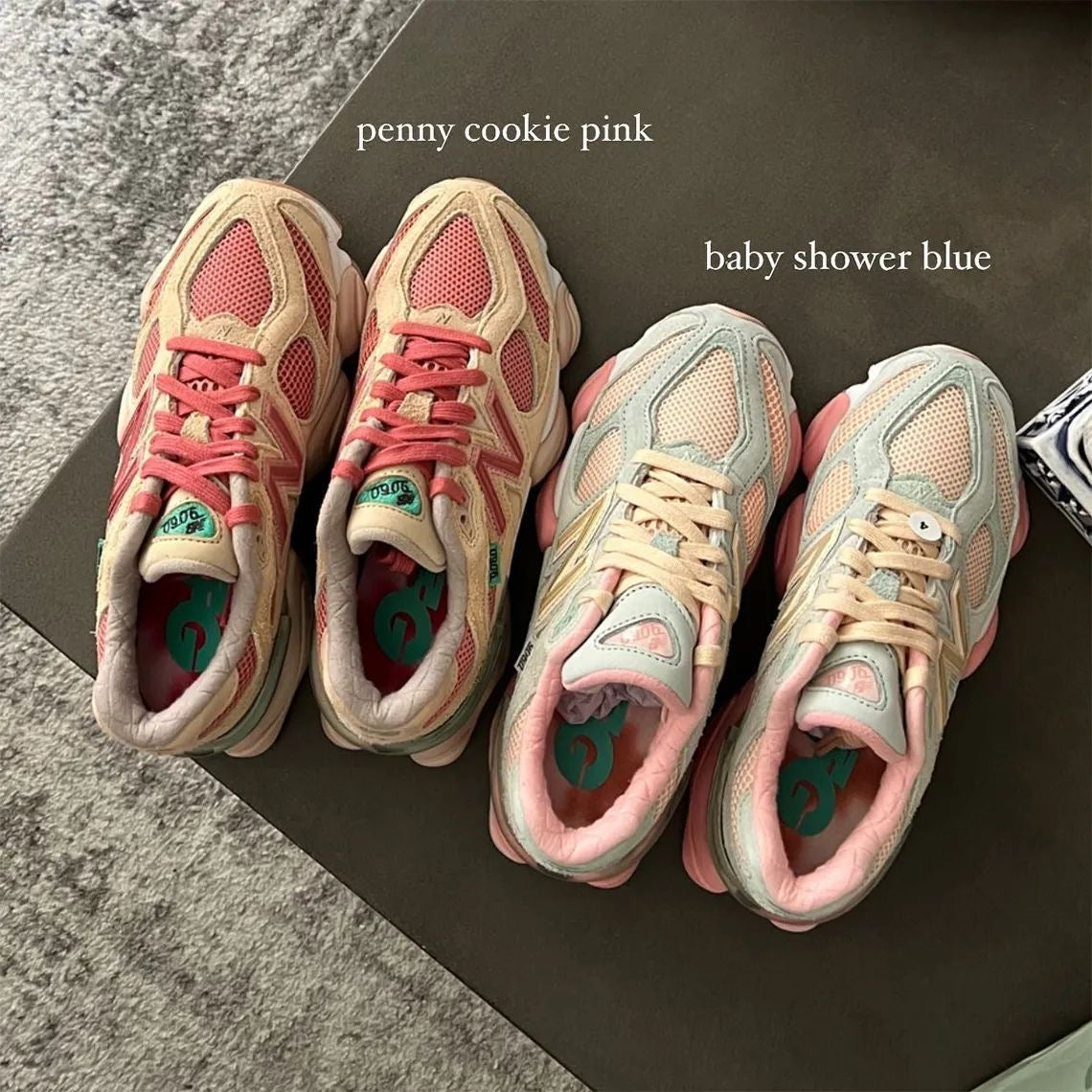 New balance 9060 joe freshgood penny cookie pink