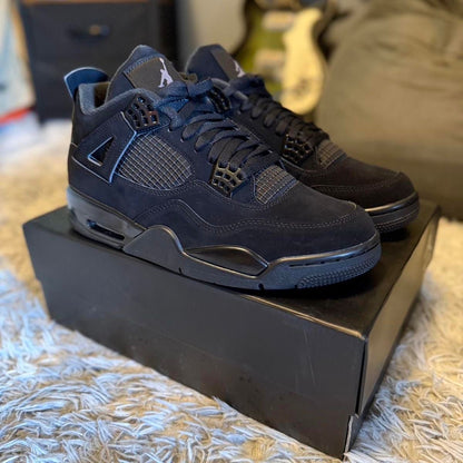 Air Jordan 4 black cat all black