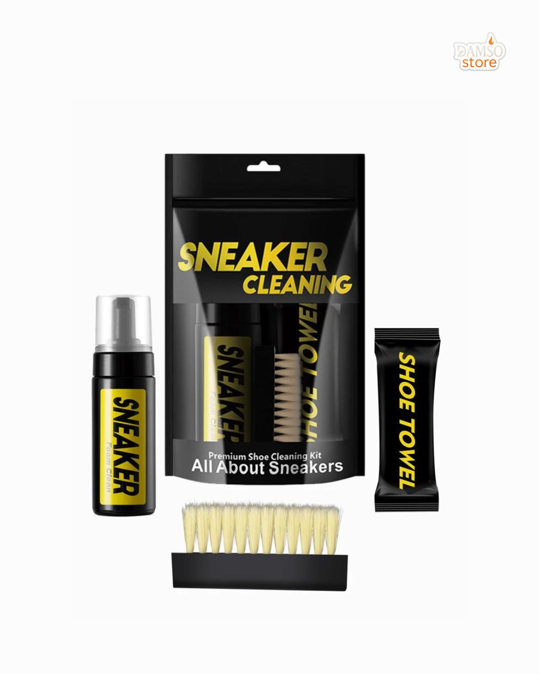 🧼 Kit de Nettoyage Pour Chaussures - Nettoyez, Protégez, Sublimez