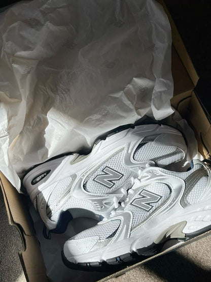 New balance 530 blanc blue