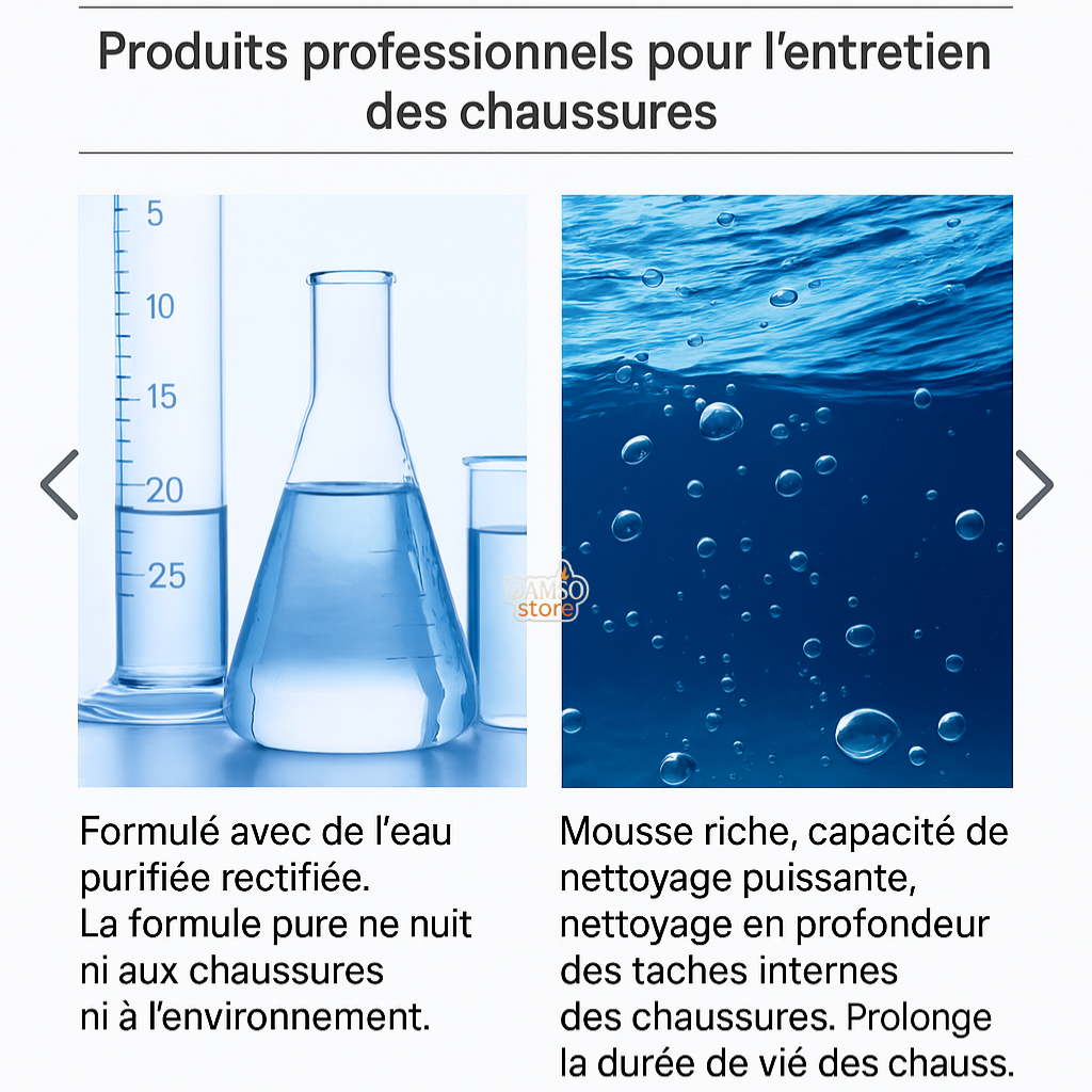 🧼 Kit de Nettoyage Pour Chaussures - Nettoyez, Protégez, Sublimez