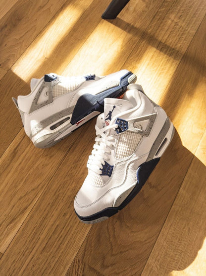 Air jordan 4 retro blue navy