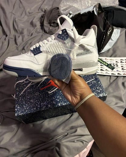 Air jordan 4 retro blue navy