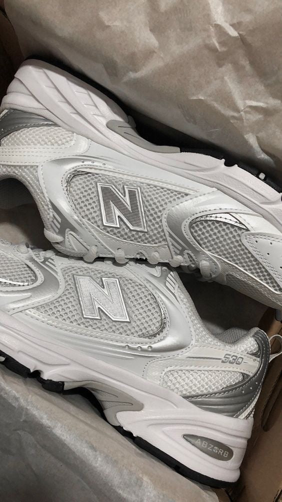 New balance 530 blanc gris