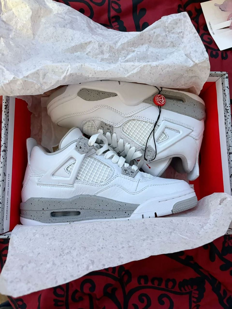 Air Jordan 4 Rétro White Oreo