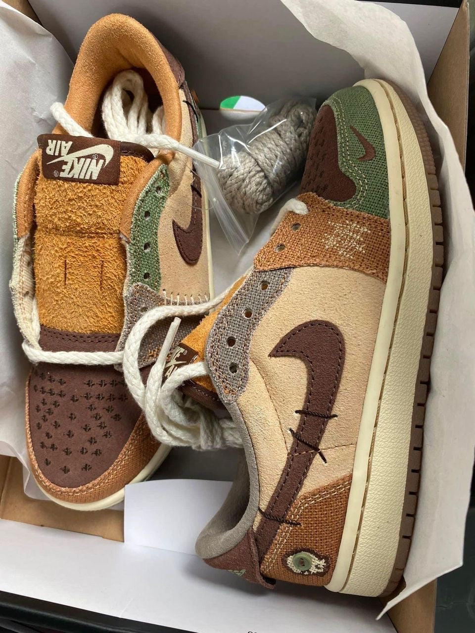 Zion Wiliamson X Air Jordan 1 low voodoo