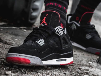 Air Jordan 4 rétro rouge noire