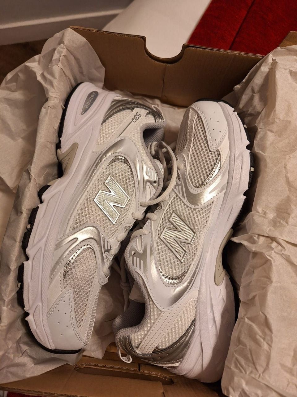 New balance 530 blanc gris