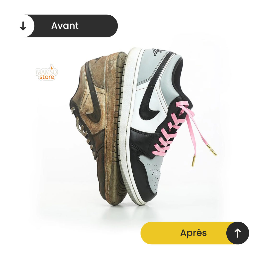 🧼 Kit de Nettoyage Pour Chaussures - Nettoyez, Protégez, Sublimez