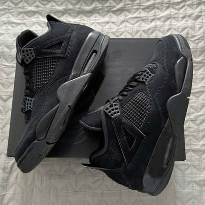 Air Jordan 4 black cat all black