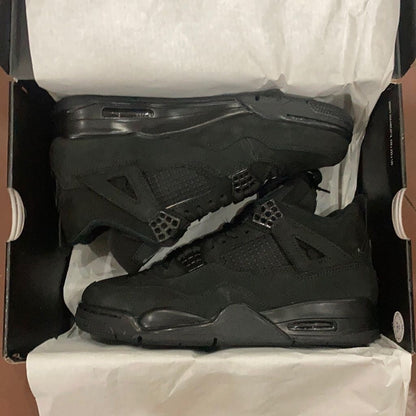 Air Jordan 4 black cat all black