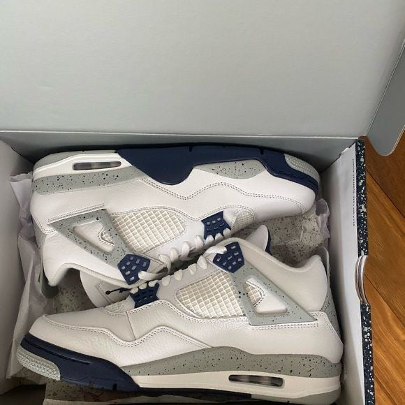 Air jordan 4 retro blue navy